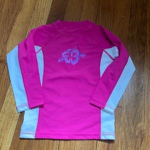 Sun Day girls long sleeve rash guard